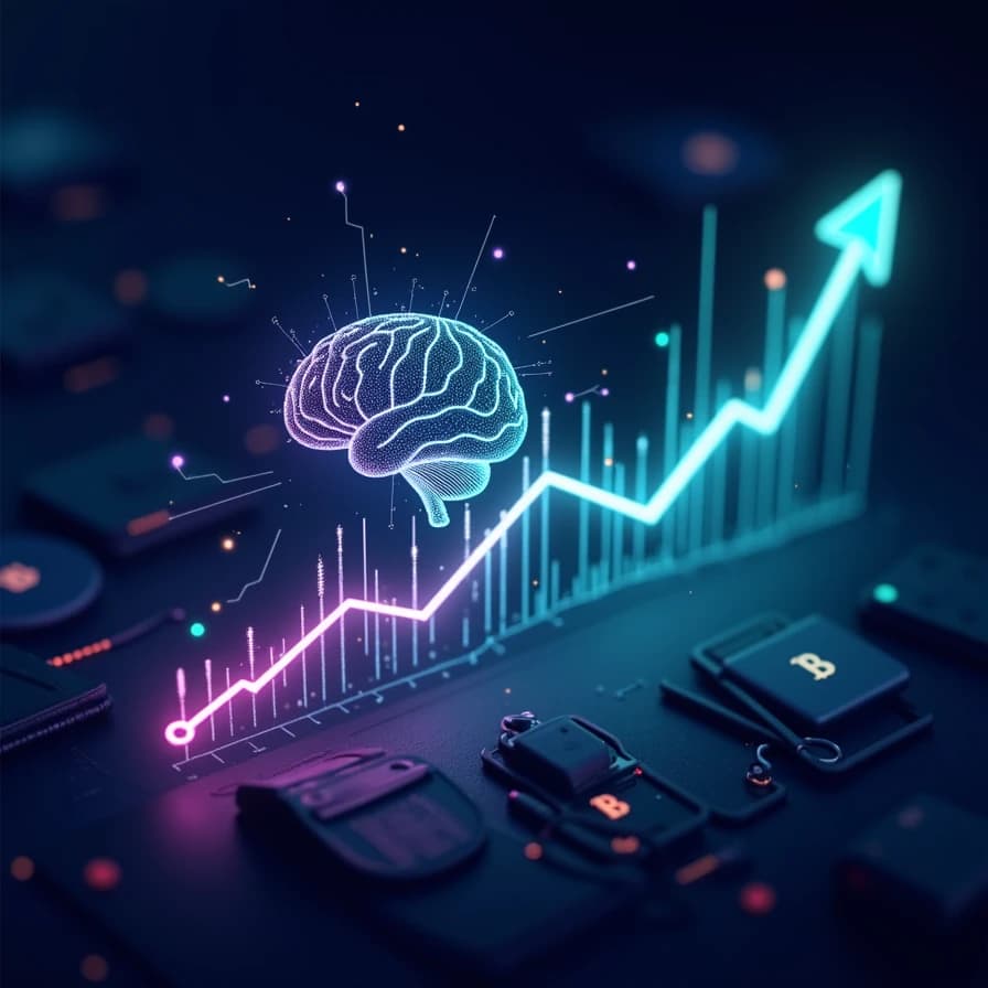 Ilustración relacionada con la actualidad de IA: «Anthropic busca una valoración de más de 900.000 millones de dólares en su última ronda de financiación».