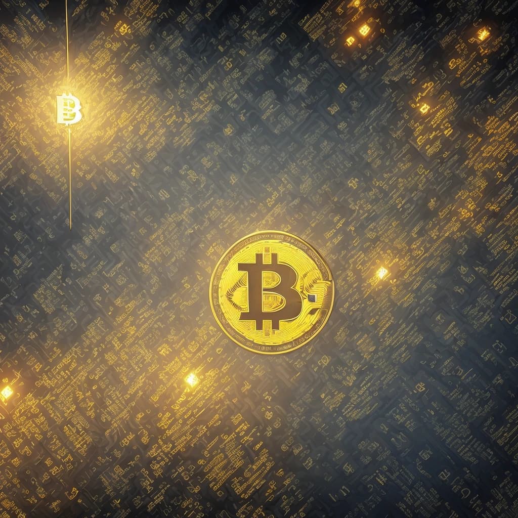 Representación artística de «Hazaña en la minería Bitcoin: un minero solitario desafía las probabilidades y gana una recompensa de $210.000» en el contexto de Tecnología.