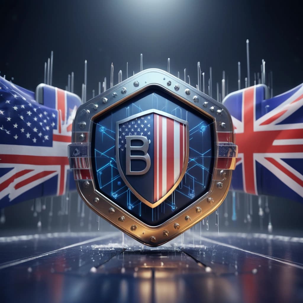 Representación artística de «Operación atlantic: la colaboración global que congela millones en criptomonedas robadas» en el contexto de Tecnología.