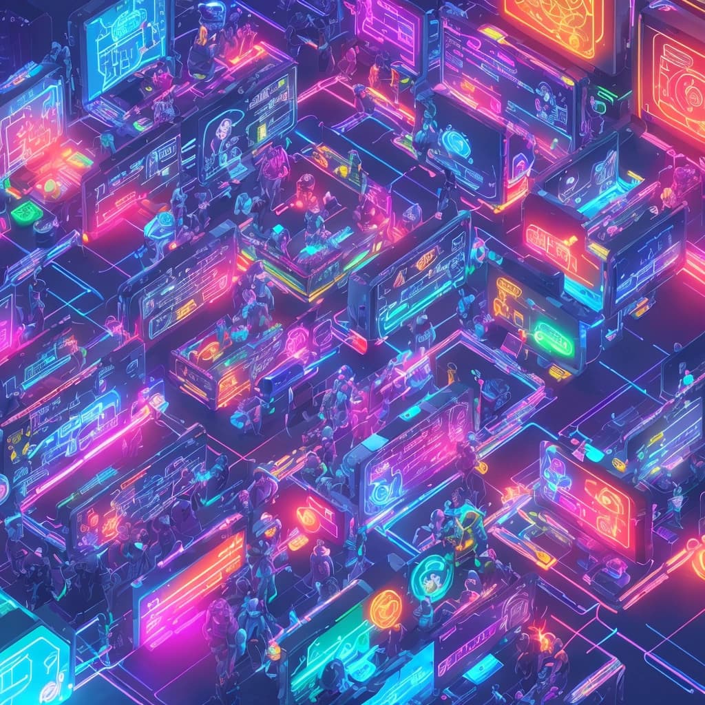 Representación artística de «Plataforma de gaming Web3 líder adopta solución layer 2 para una experiencia de juego sin precedentes» en el contexto de Mercados.