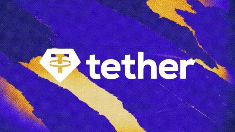El logo de Tether, la compañía que impulsa una fusión estratégica para consolidar su ecosistema de tesorería, minería y servicios financieros.