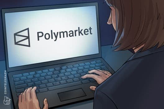 Una ilustración de la plataforma Polymarket, el mercado de predicción descentralizado en el centro de la polémica tras la desactivación de un mercado clave por la desaparición de un piloto estadounidense.